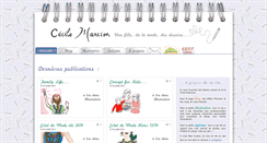 Desktop Screenshot of cecilemancion.com